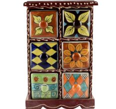 Spice Box-1462 Masala Rack Container Gift Item